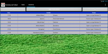 Partidos de Fútbol screenshot 7