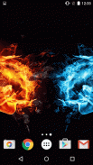 Fire and Ice Live Wallpaper screenshot 4