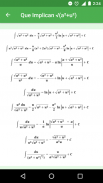 Fórmulas Derivadas Integrales screenshot 7