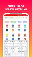 Splite Browser: All social media + dual browser screenshot 1