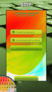 Galaksi Keyboard Tema screenshot 2