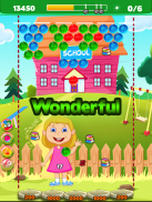 Bubble Shooter Kids 2 - Back to school. screenshot 3