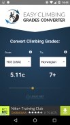 Climbing Grades Converter screenshot 1