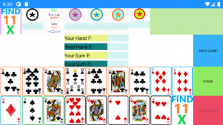 Brain Card Game - Find11x screenshot 8