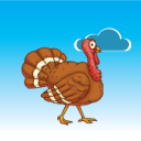 Falling Turkey - avoid eagle Icon