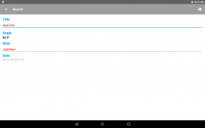 Medidor de ángulo screenshot 4