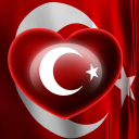 Turquía Bandera Fondos