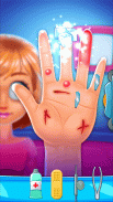 Hand Surgery Doctor Care Game! screenshot 0