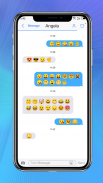 Messaging+ OS11 Cute Emoji screenshot 3