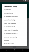 Financial Calculators screenshot 1