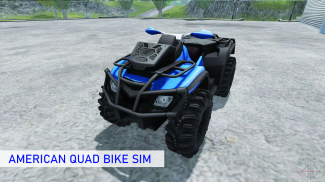 american Atv Quad Middle Moto Quad Bike Simulator screenshot 3