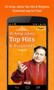 50 Top Anup Jalota Bhajan Hits & Ringtone screenshot 0