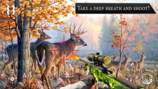 Wild Animal Deer Hunting Games screenshot 1