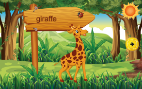 Quebra-cabeças para crianças  animais de zoológico screenshot 2