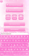 Cute Pink Keyboard screenshot 4