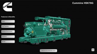 Cummins HSK78G gas generator series screenshot 4