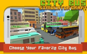 City Bus Simulator Craft screenshot 7