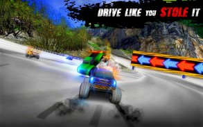Monster Truck Racing 4X4 OffRoad Payback Madness screenshot 3