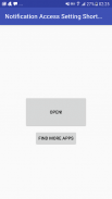 Notification Access Settings Shortcut screenshot 0
