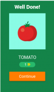 Quiz Fruits & Veggies names screenshot 12