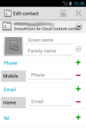 SmoothSync for Cloud Contacts screenshot 6