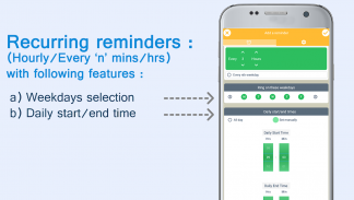 Flexible Recurring Reminders + Time Announce screenshot 1
