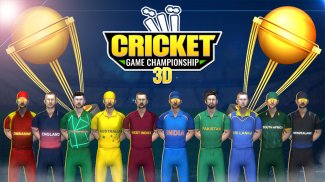 Cricket Game Championship 3D screenshot 3