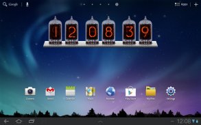 Nixie Time and Battery Widget screenshot 7