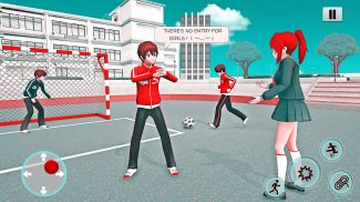 Anime High School Girl: Anime Life Simulator 3D screenshot 4