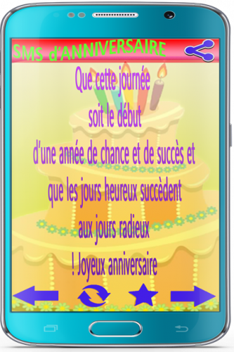 Sms Et Voeux Anniversaire 1 0 Telecharger Apk Android Aptoide