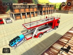 Permainan truk Trailer Transporter kendaraan screenshot 8