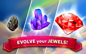 Merge Jewels: Gems Merger Evolution games screenshot 2