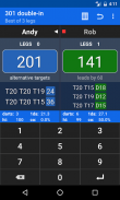 Darts Scoreboard screenshot 2