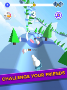 Snowman Race 3D PRO screenshot 3