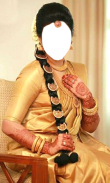 Women Bridal Saree PhotoEditor screenshot 0