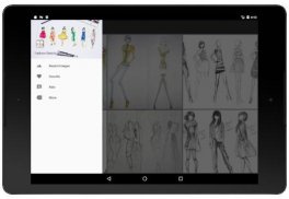 Fashion Sketch Drawing screenshot 6