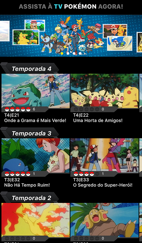 Pokémon TV - Assista Pokémon Onde Estiver