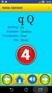 italian alphabet for students screenshot 15