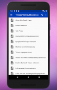 Triceps Workouts screenshot 8