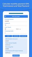EMI Calculator - Home Loan & F screenshot 7