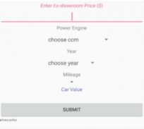 Car Value Estimator screenshot 1
