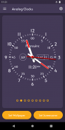 Analog Clock Live Wallpapers screenshot 1