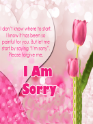 Apology and sorry messages screenshot 0