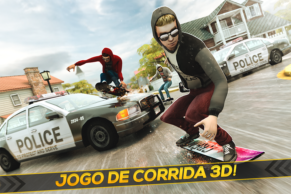 Download do APK de 101 Skateboard Racing 3D para Android