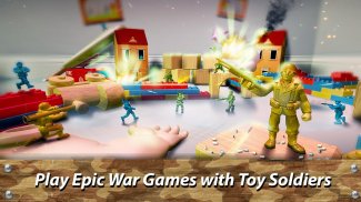 🔫 Comandante de Brinquedos: Army Men Battles screenshot 7