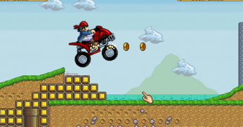 Pirate motorcross - Race game screenshot 1