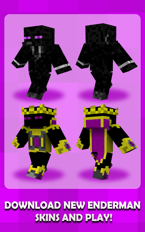 Enderman skins for Minecraft ™ for Android - Download