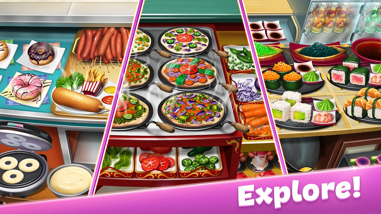 Download do APK de Cozinha Fever - Jogos de Culinária e