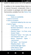 Python 3.7.4 Offline Docs - Android version screenshot 1