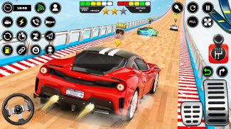 Jugando Juegos de Carros - Impossible Stunt Car Tracks 3D 